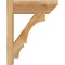Ekena Millwork Balboa Slat Rough Sawn Outlooker, Western Red Cedar, 6"W x 16"D x 20"H OUT06X16X20BOA06RWR - alternate 2